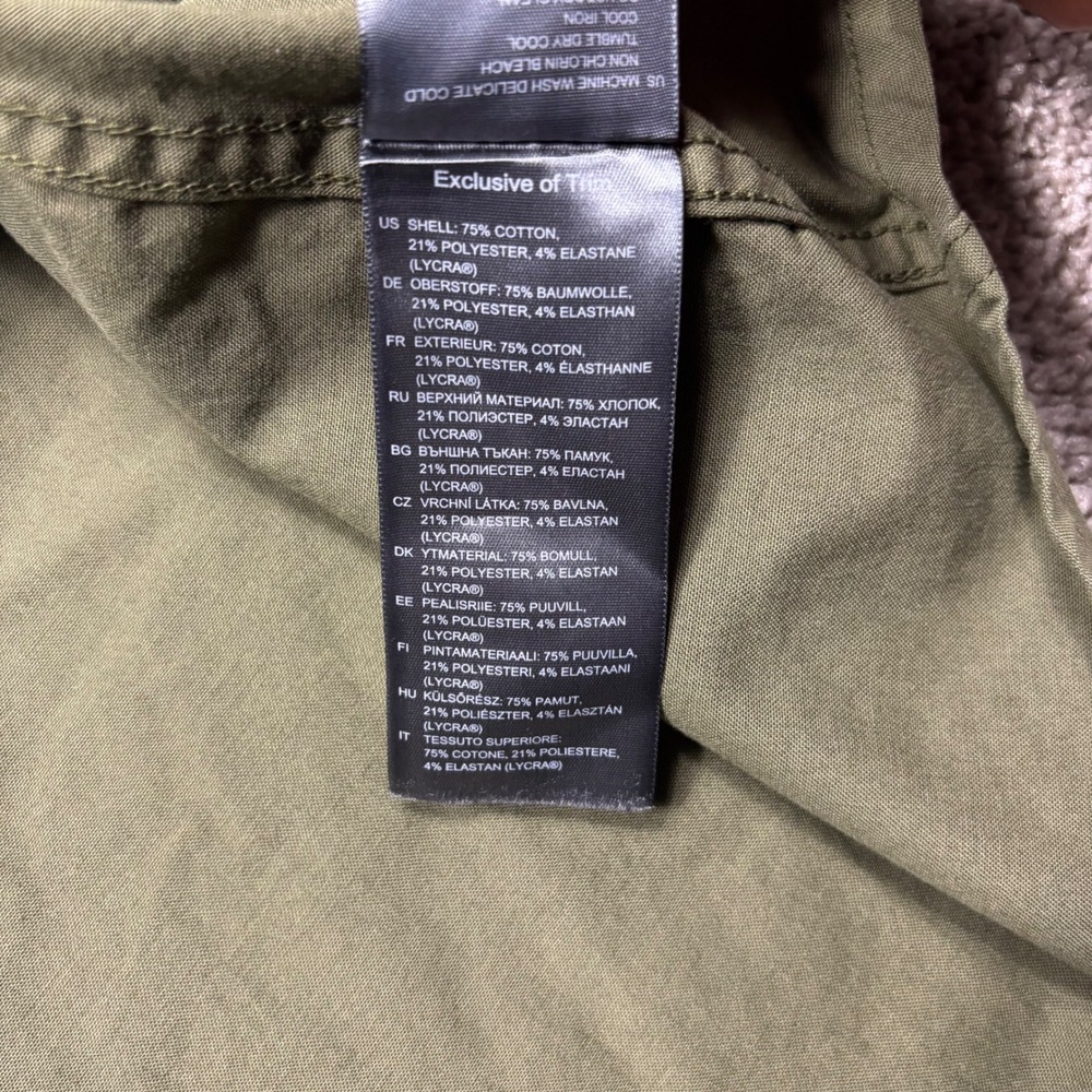 Sitka Gear Harvester Shirt Mens XXL Olive Green Long Sleeve Button Up Stretch - Picture 7 of 8